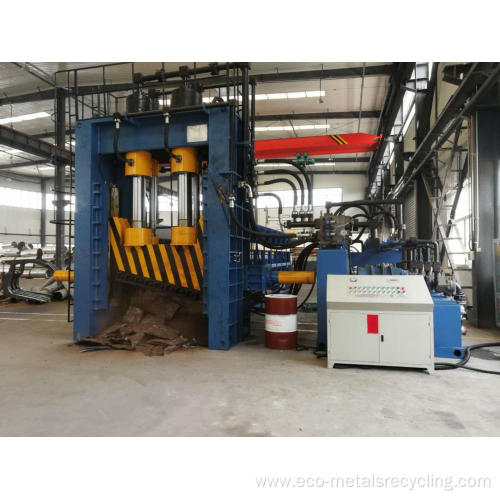 Heavy-Duty Scrap Pipe Tube Plate Guillotine Shear